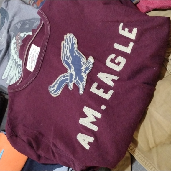 Men's BUNDLE AMERICAN EAGLE * HOLLISTER TEES & SHORTS*** SZ S / M CARGO WAIST 30 - Picture 14 of 15